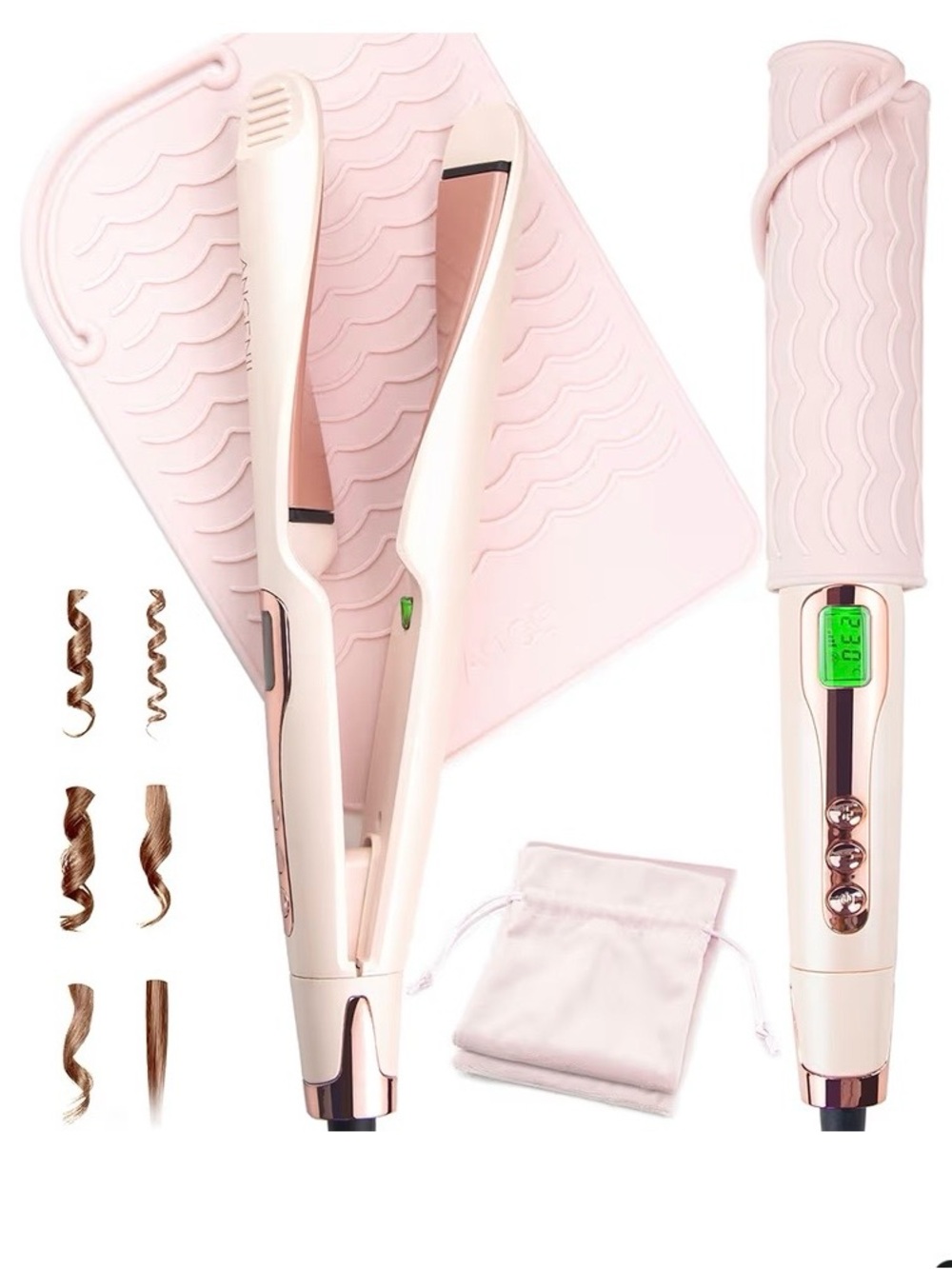 Angenil Titanium Pro twist / flat iron